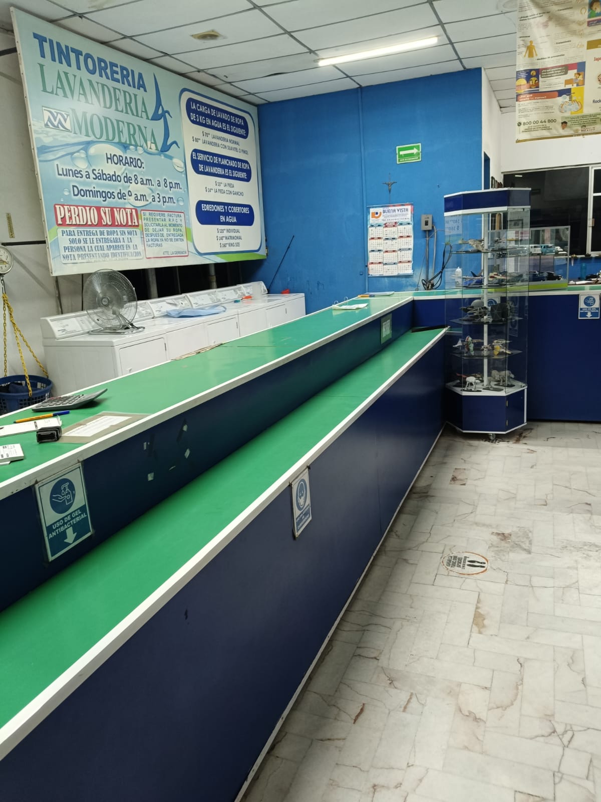 LM MOSTRADOR - LAVANDERIA MODERNA S DE RL